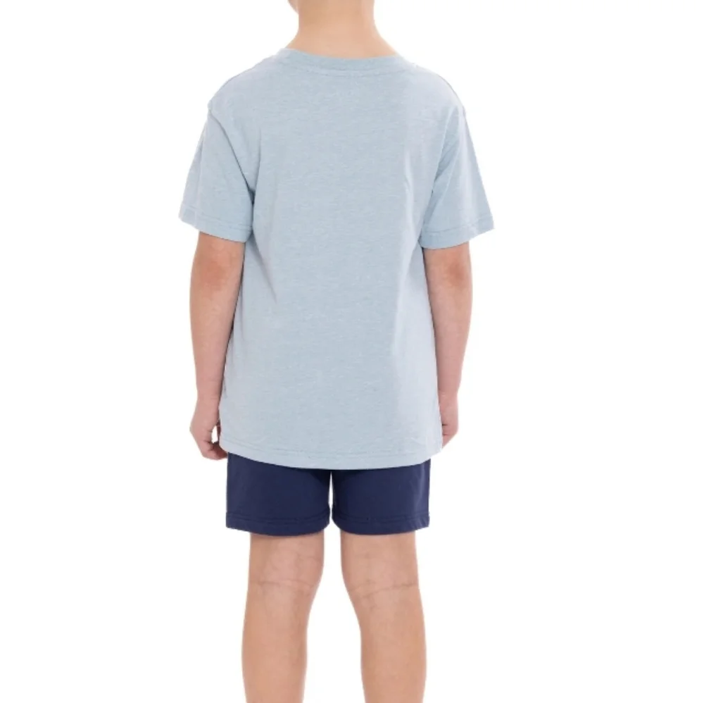 Bluey Kids' T-Shirt and Shorts Set, Blue And Navy